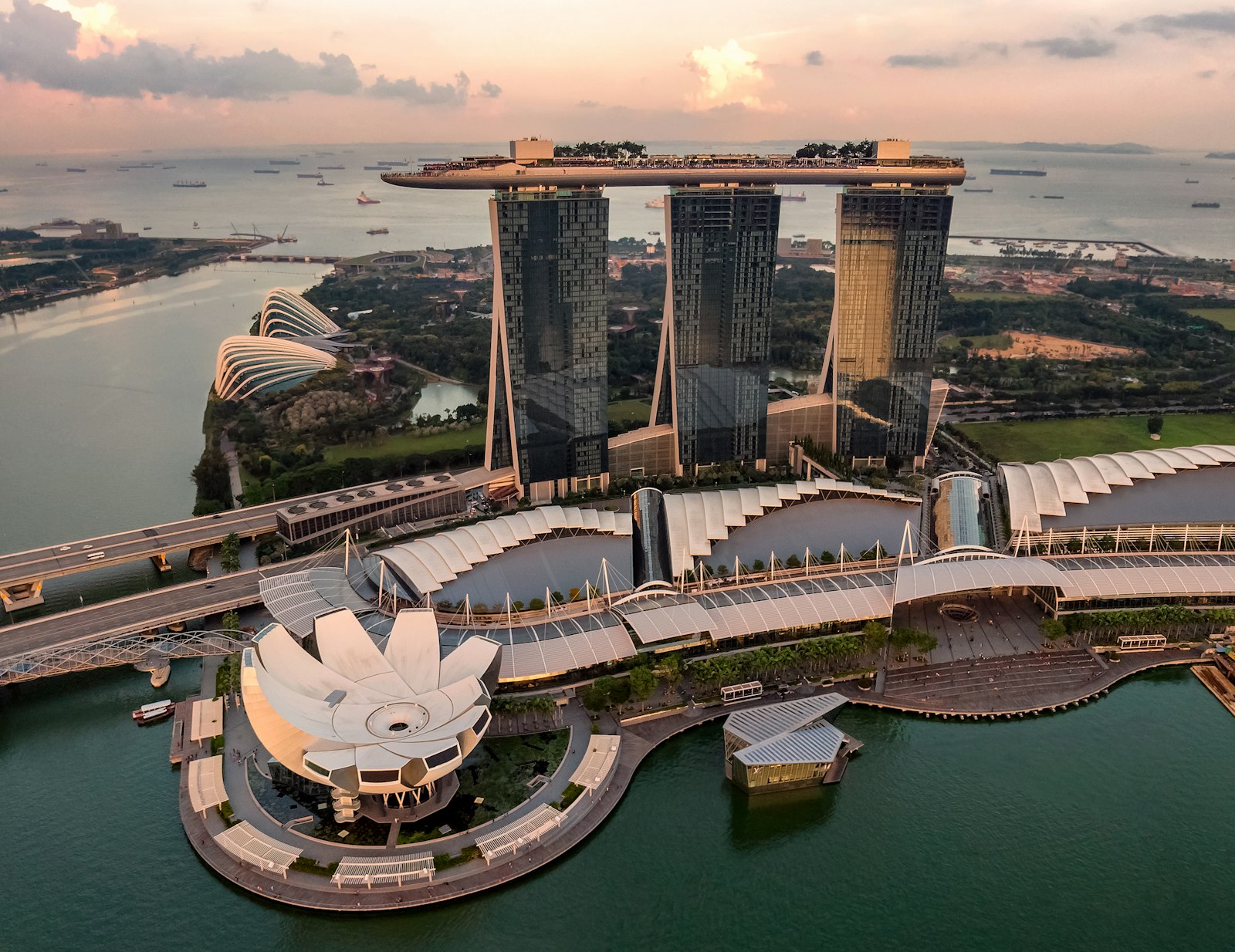 Marina Bay Sands and Gardens by the Bay, Singapore
